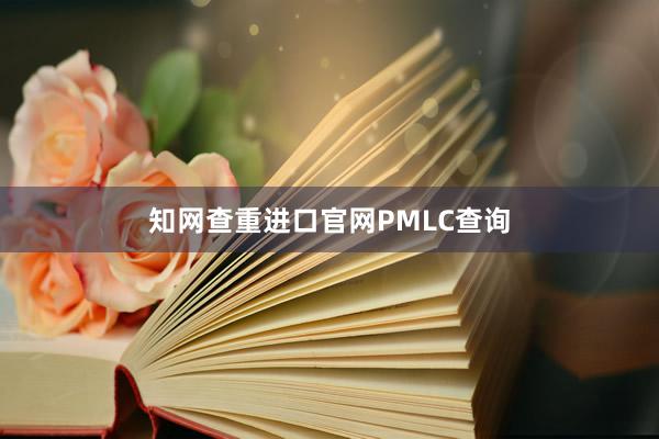 知网查重进口官网PMLC查询